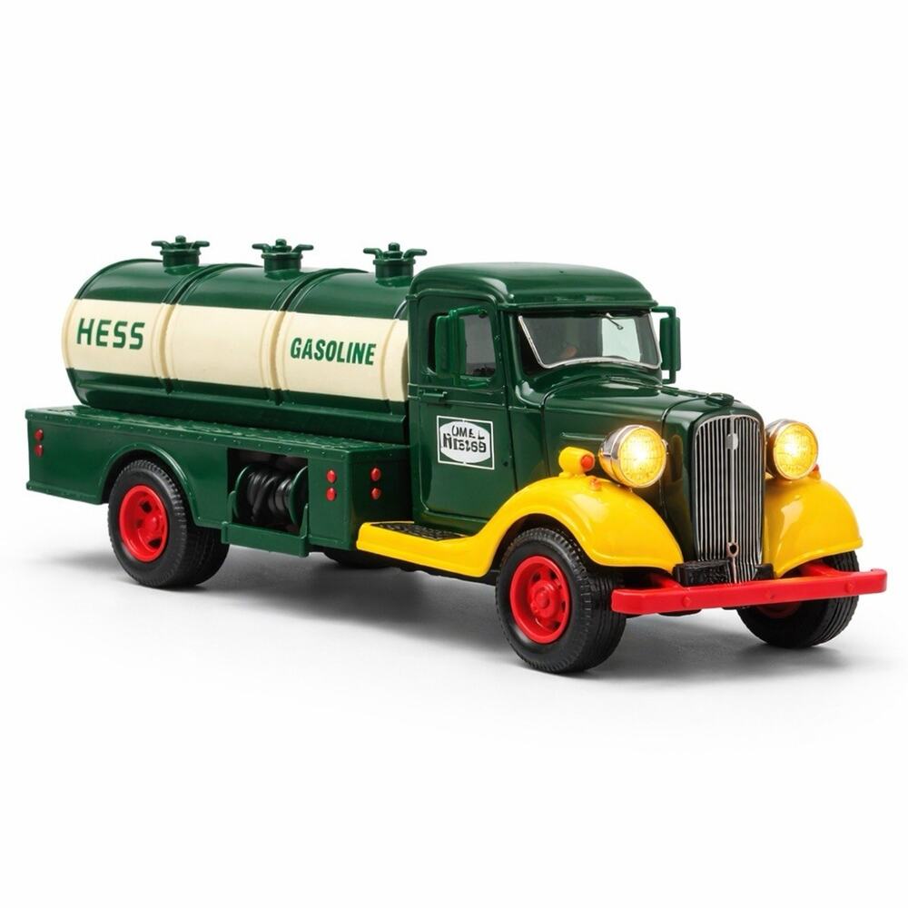 Hess 1995 First Truck Toy Gasoline Tanker NIB Tested Working Lights